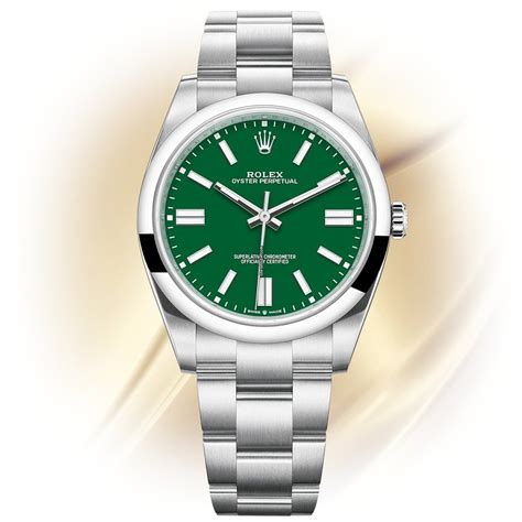 rolex quadrante verde.e argento|Acquista Rolex Oyster Perpetual 41 su Chrono24.